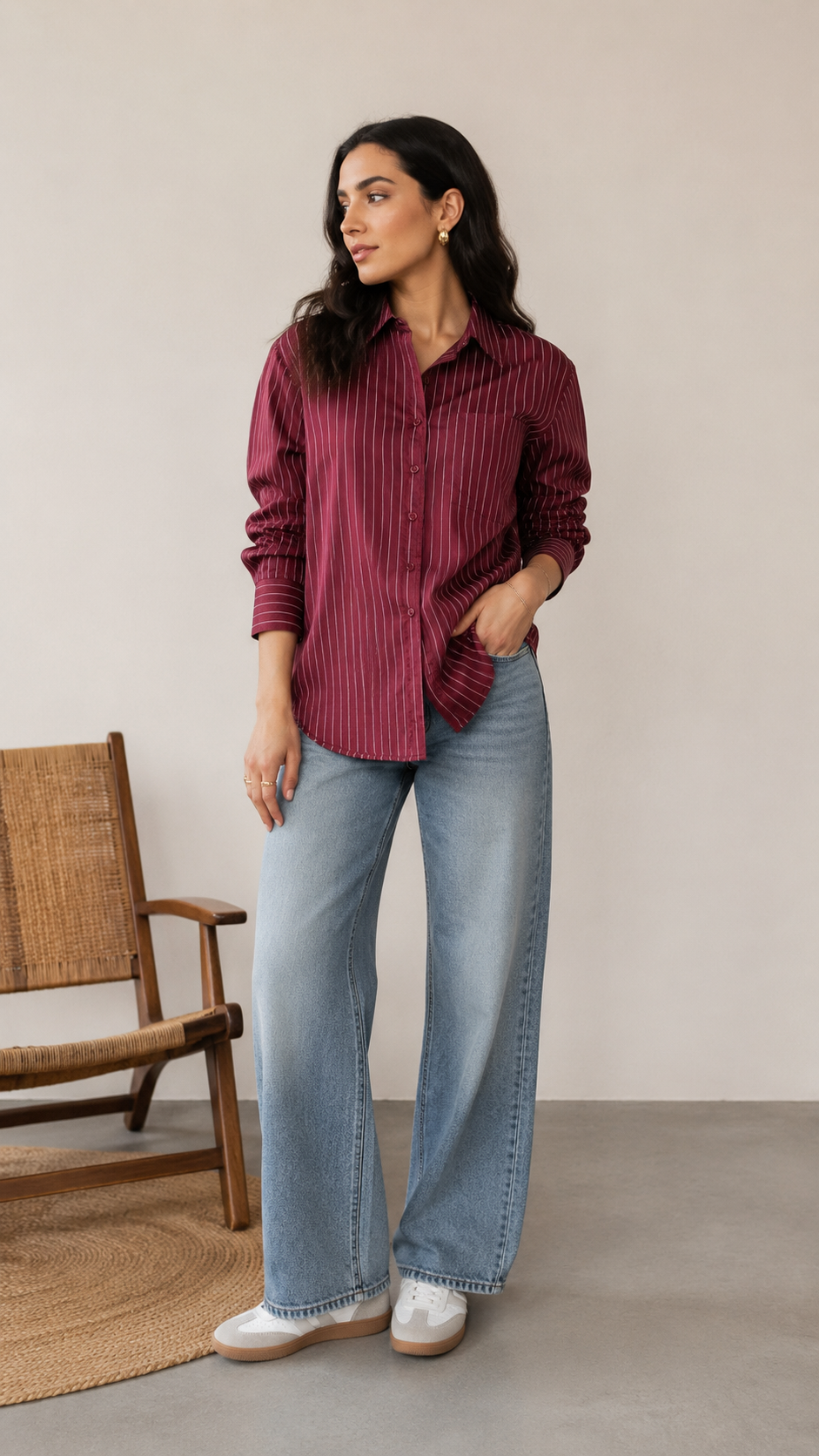 classic Striped Shirt