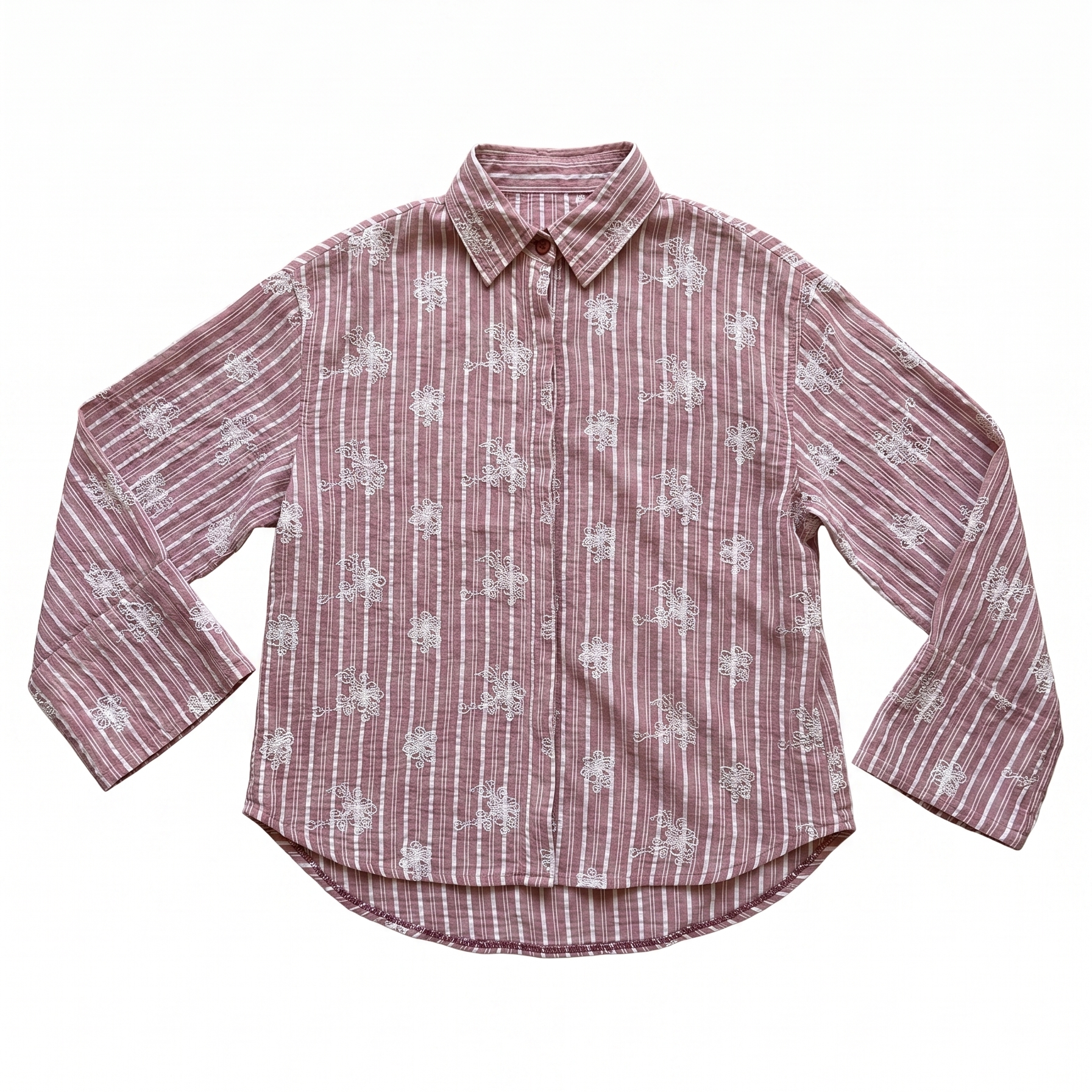 Floral Stripe Shirt