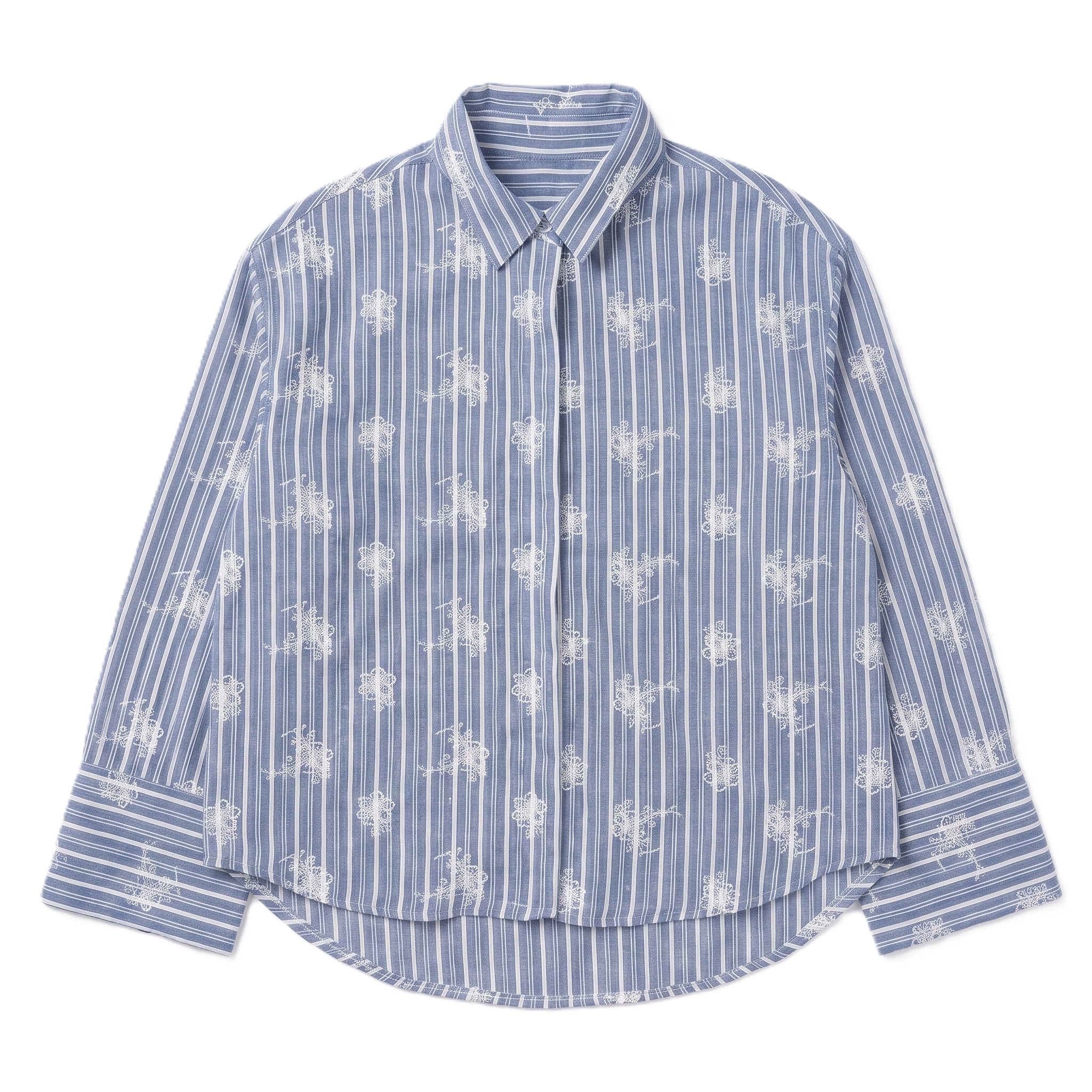 Floral Stripe Shirt