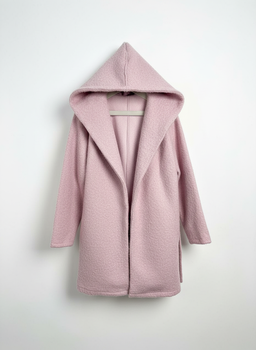 Textured Wrap Coat
